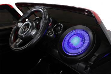 Kinder Elektroauto Mini Cooper Paceman Lizenziert 2x45 Watt Motor Schwarz - Elektro Auto Elektroauto Kinderauto